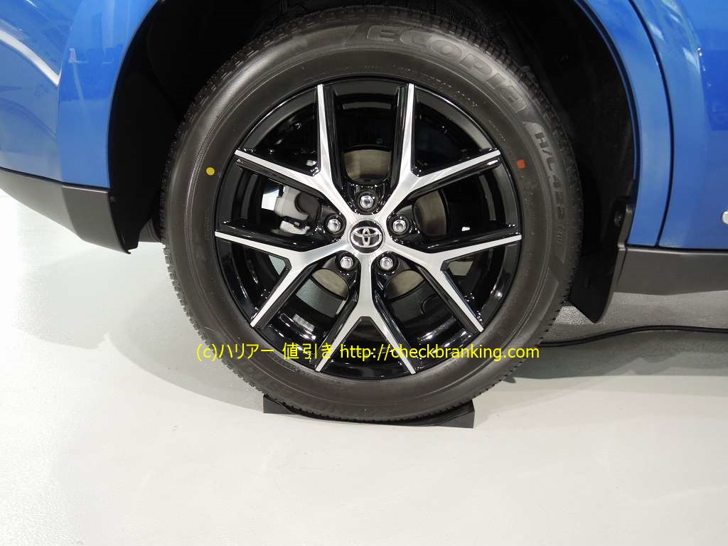 ハリアー スタイルアッシュのアルミホイール